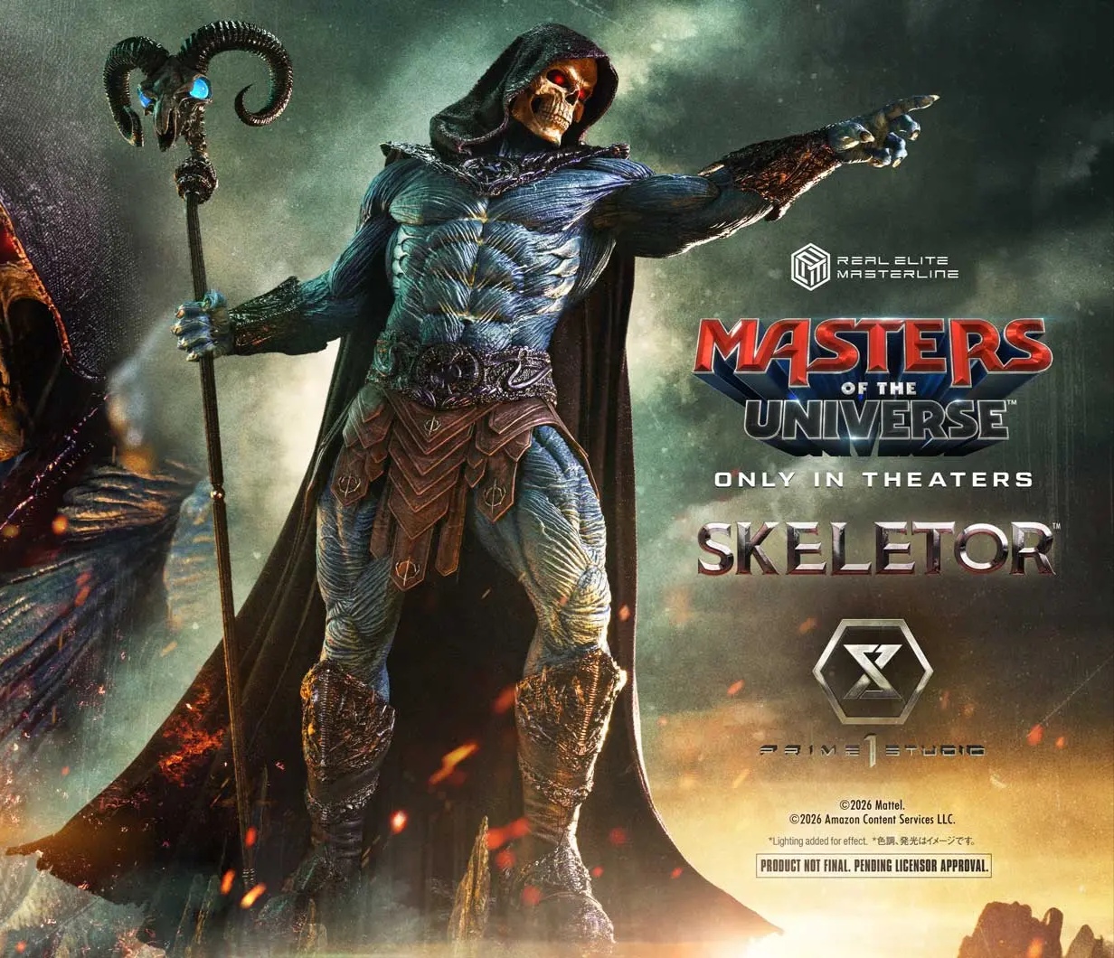 Prime 1 Studio - Real Elite Masterline Masters of the Universe (2026 Film) Skeletor  (Licensed) - Image 10