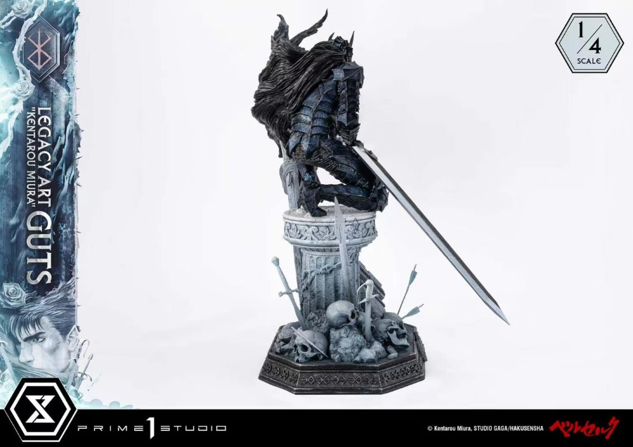 Prime 1 Studio - Legacy Art "Kentarou Miura" Berserk Guts (Licensed) - Image 7