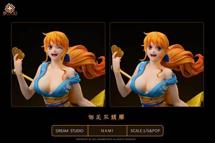 Dream Studio - One Piece Nami Japanese style light statue first - Image 2
