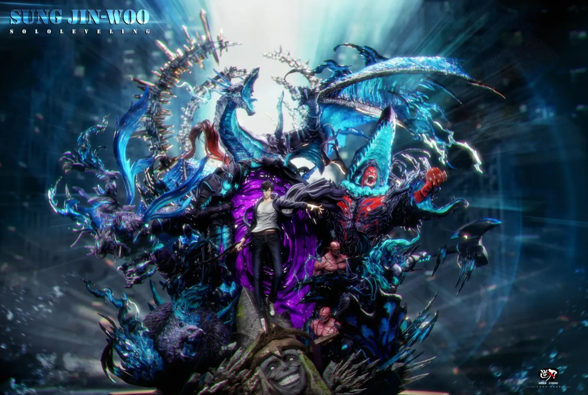 NiRen Studio - Monarch of Shadows Sung Jin Woo Solo Leveling