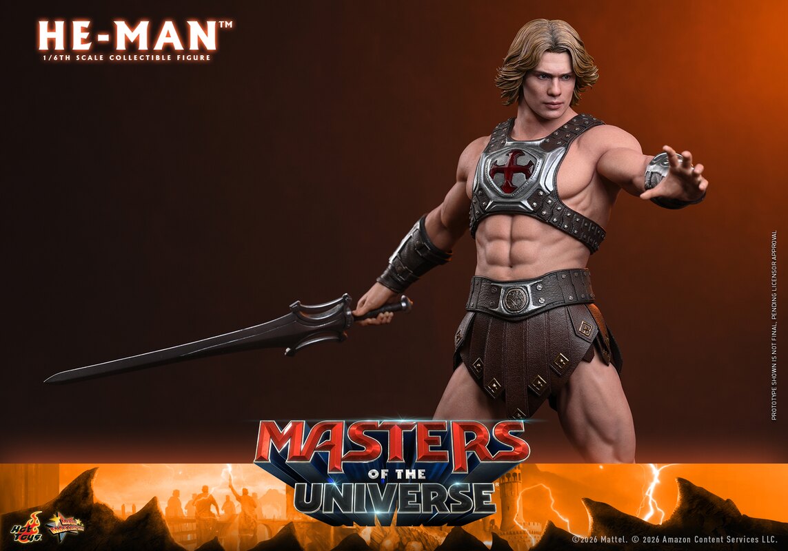 Hottoys - Masters of the Universe He-Man 1/6th scale Collectible Figure MMS888 (Licensed) - Image 5