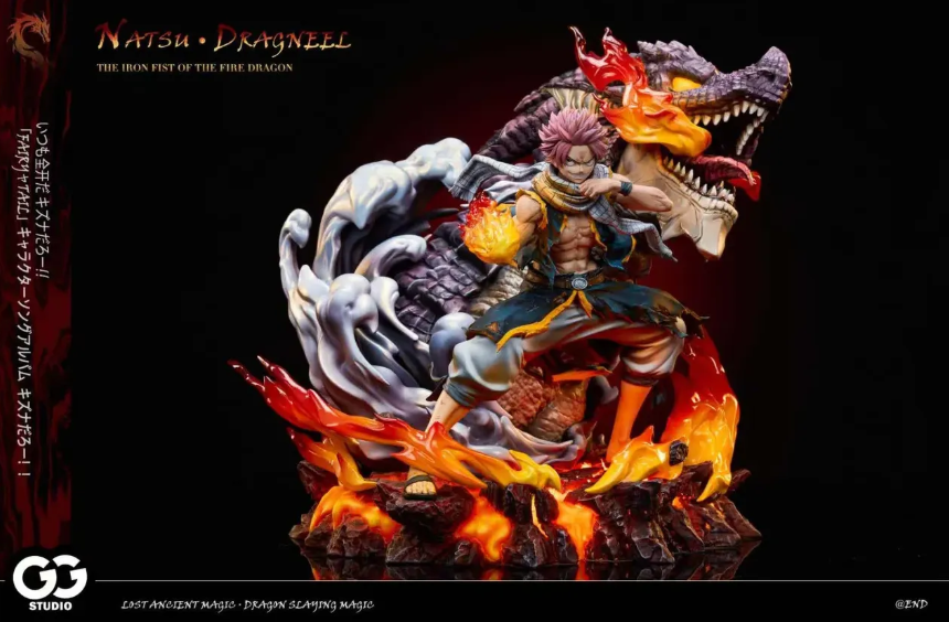 GuGu Studio - Anime Male Protagonist Statue 01 Natsu Dragneel Fairy Tail