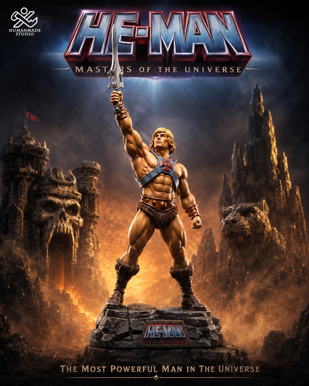 Humanmade Studio - He-Man He-Man and the Masters of the Universe