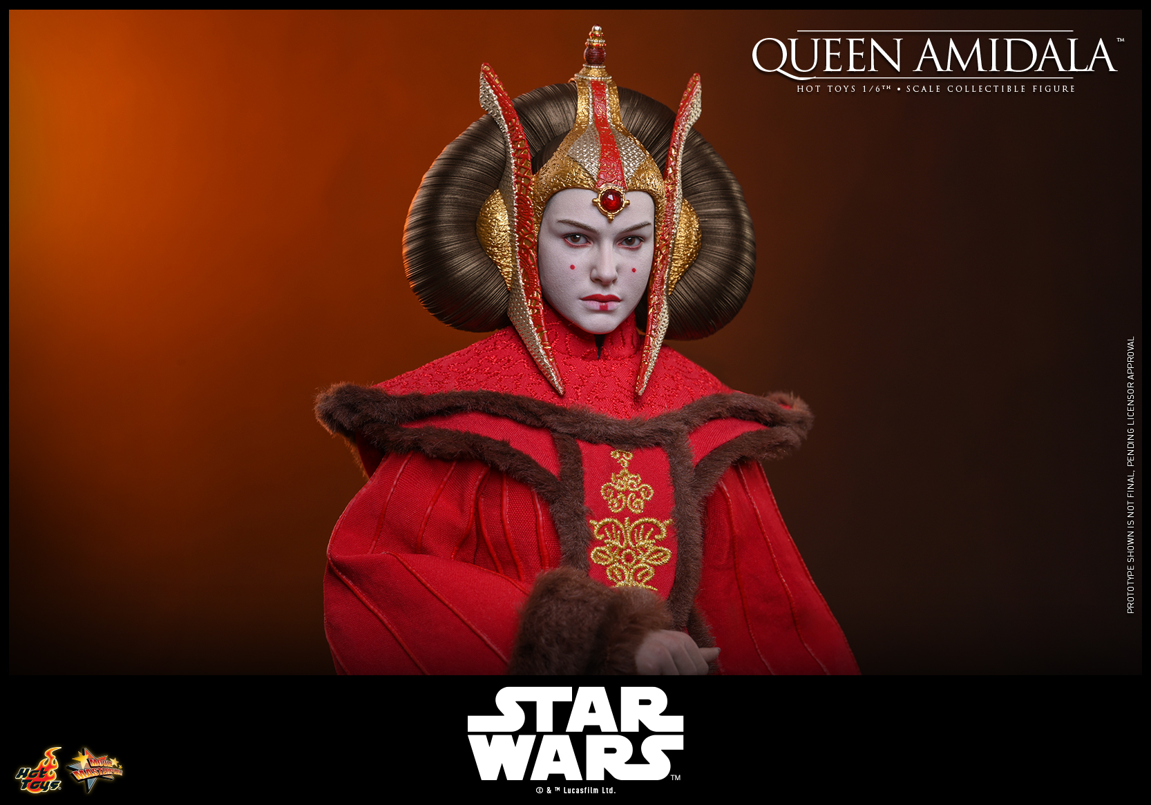 Hottoys - Star Wars: The Phantom Menace Queen Amidala 1/6th scale Collectible Figure MMS883 (Licensed) - Image 16