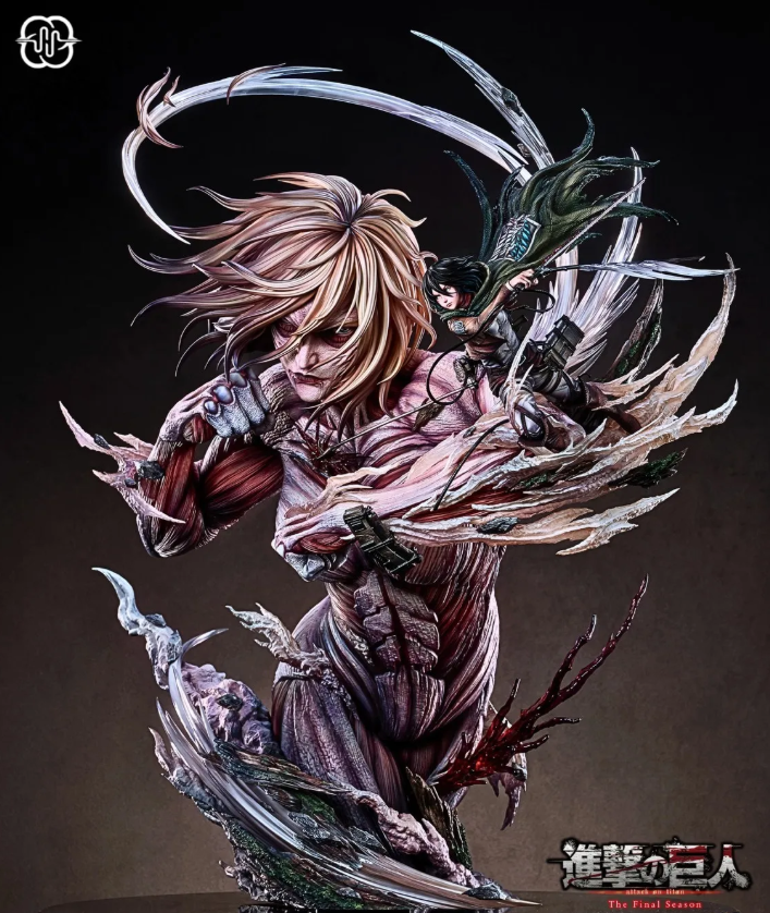 Hertz Studio - Attack Titan X Female Titan X Mikasa Ackerman