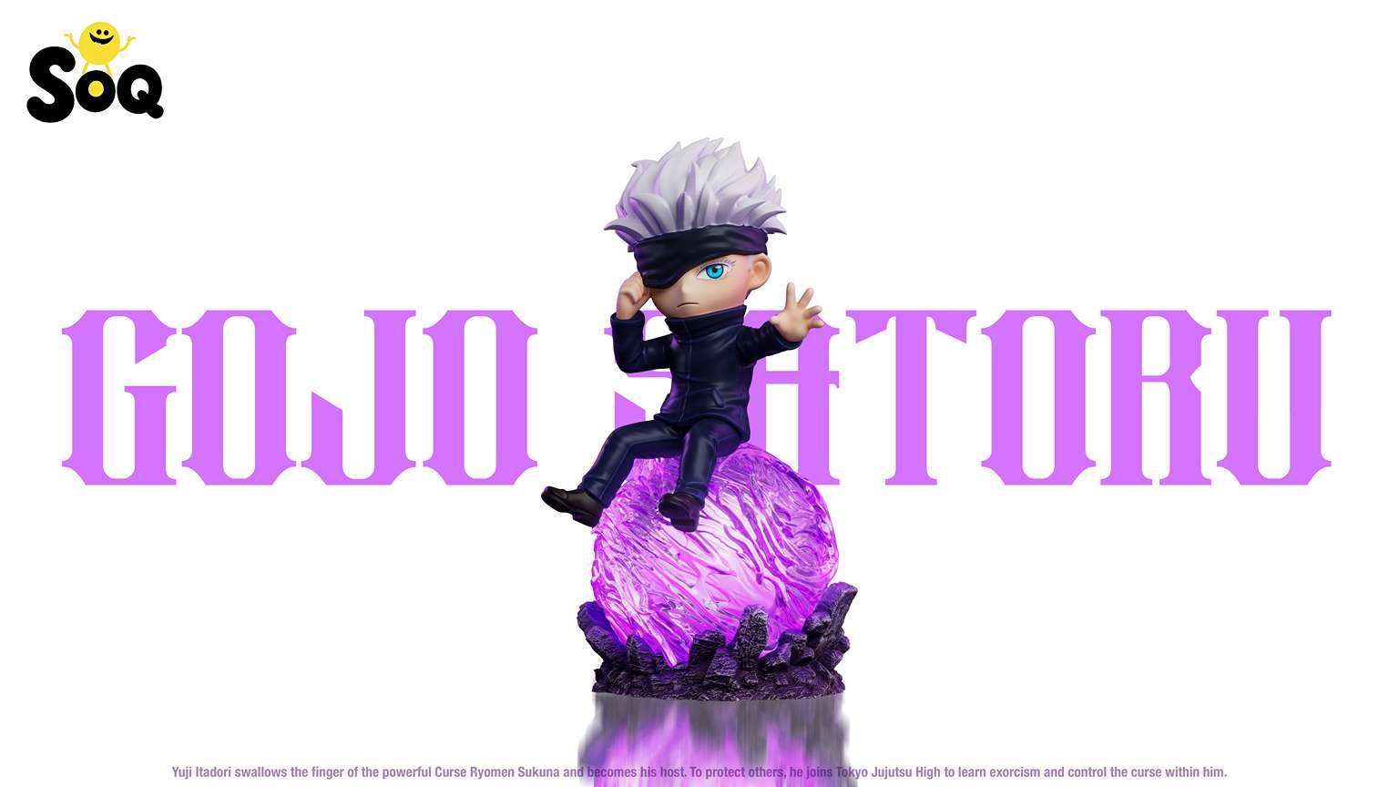 SOQ Studio - Satoru Gojo Chibi Figure Jujutsu Kaisen - Image 2