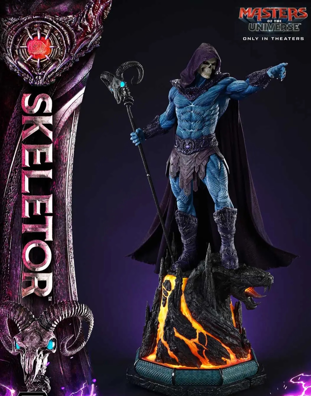 Prime 1 Studio - Real Elite Masterline Masters of the Universe (2026 Film) Skeletor  (Licensed) - Image 3