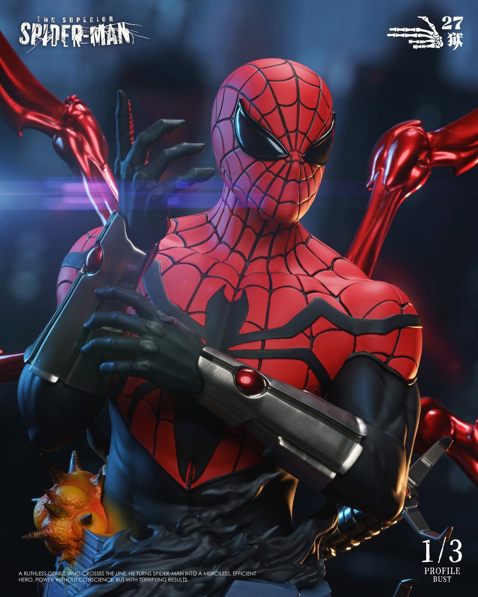 27abyss Studio - Superior Spider-Man Bust - Image 4