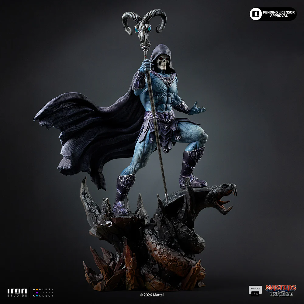 Iron Studio - Masters of the Universe (2026) - Skeletor Art Scale 1/10 Statue HEMAN141726-10 (Licensed)