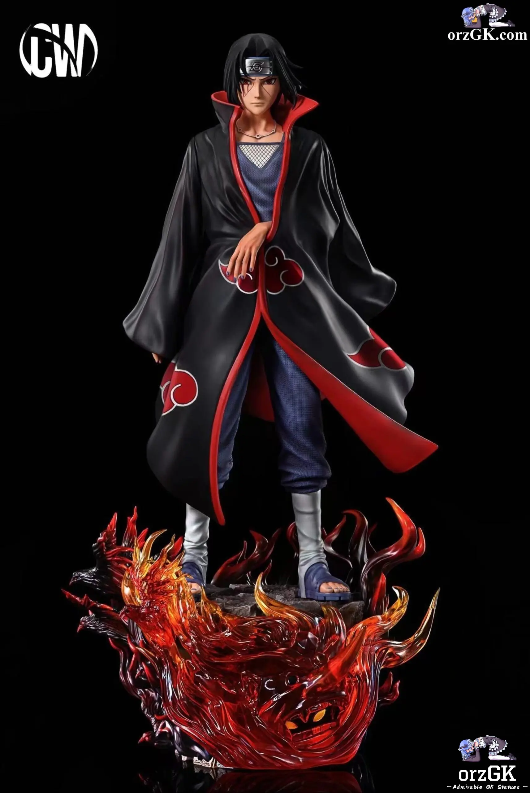 Cartoon World Studio (CW Studio) - Naruto Akatsuki Series Uchiha Itachi