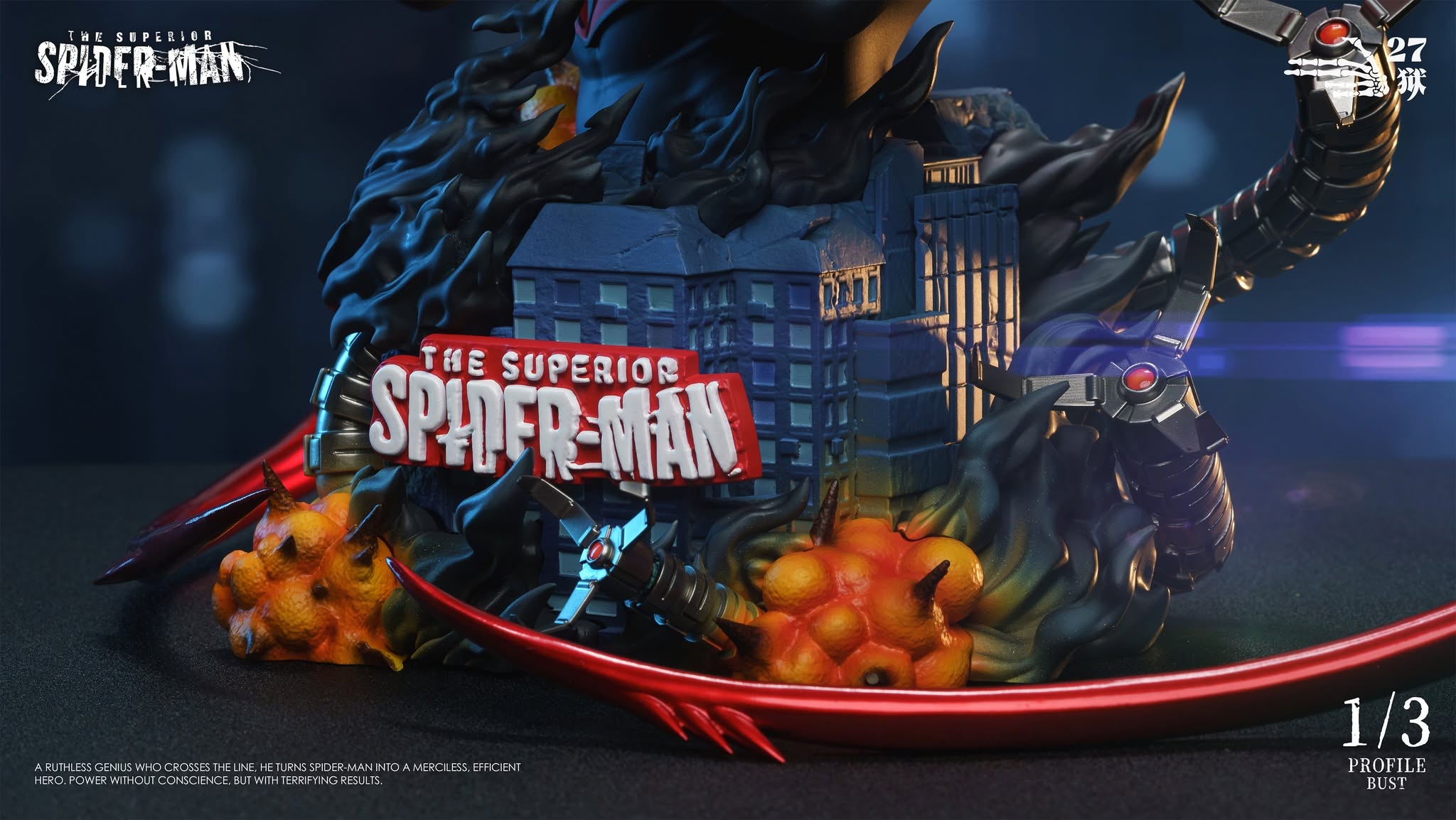 27abyss Studio - Superior Spider-Man Bust - Image 3