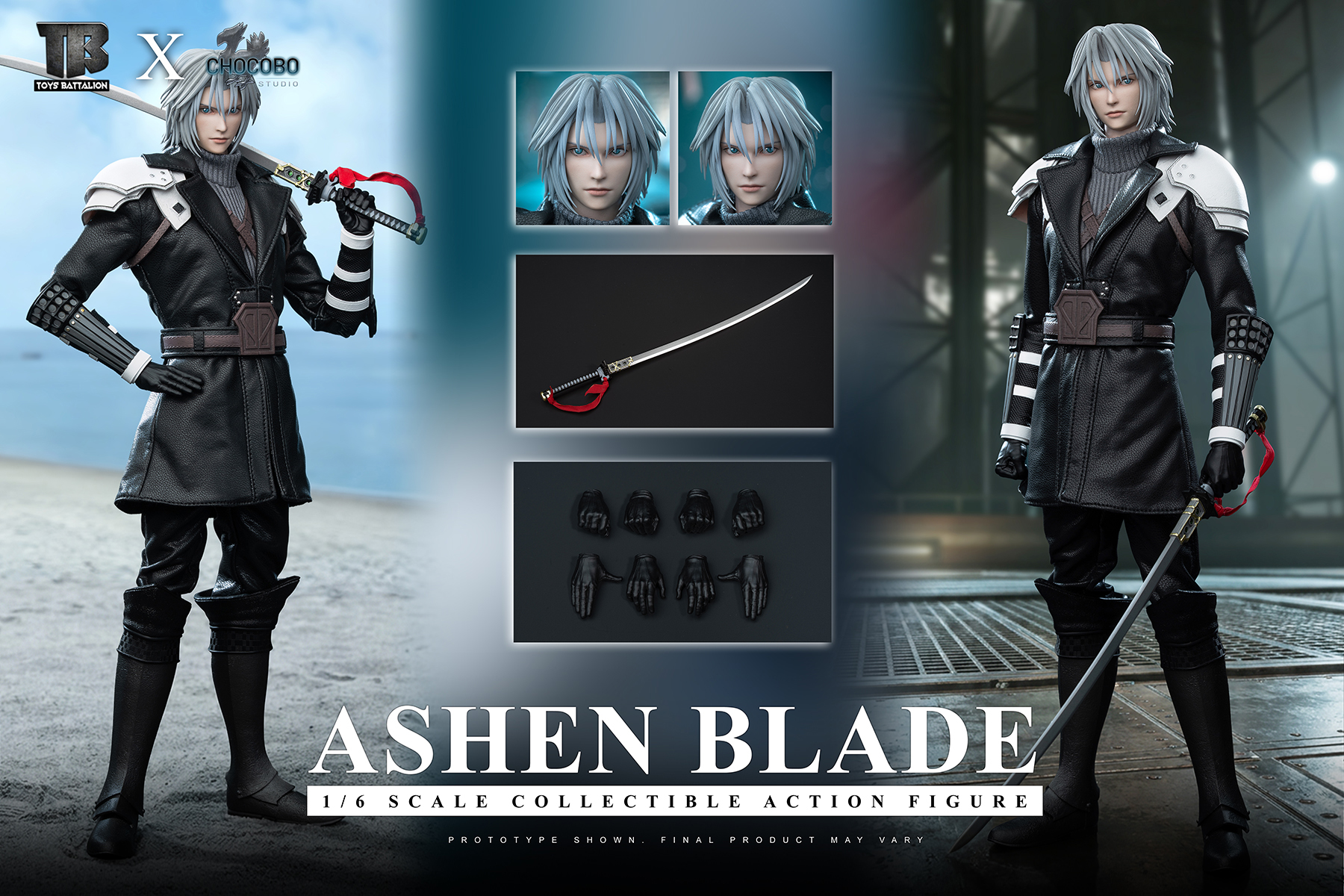 TOYS BATTALION - Ashen Blade Sephiroth 1/6 Action Figure TB033 Final Fantasy - Image 8