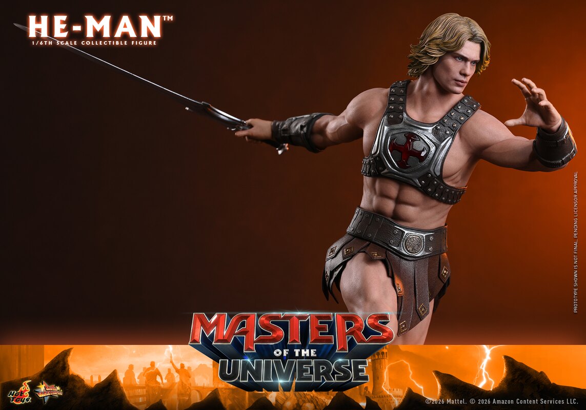 Hottoys - Masters of the Universe He-Man 1/6th scale Collectible Figure MMS888 (Licensed) - Image 3