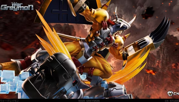 Crazy Nest Studio - War Greymon Clash with the Four Dark Masters! Digimon - Image 3