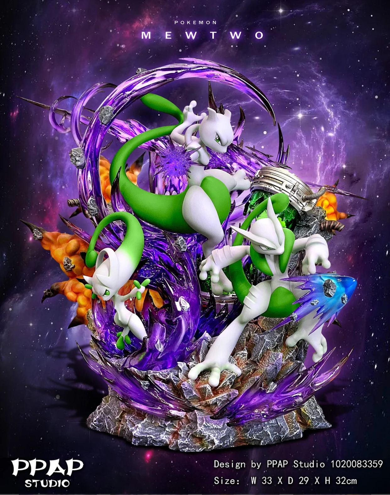 PPAP Studios- Evolution Series Mewtwo Family - Image 3