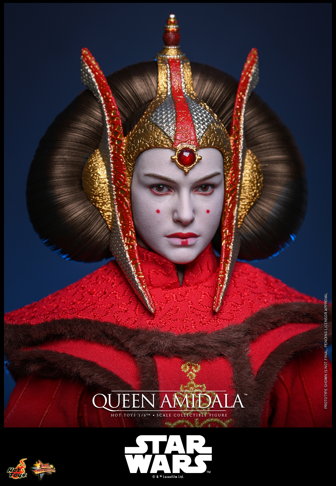 Hottoys - Star Wars: The Phantom Menace Queen Amidala 1/6th scale Collectible Figure MMS883 (Licensed) - Image 9