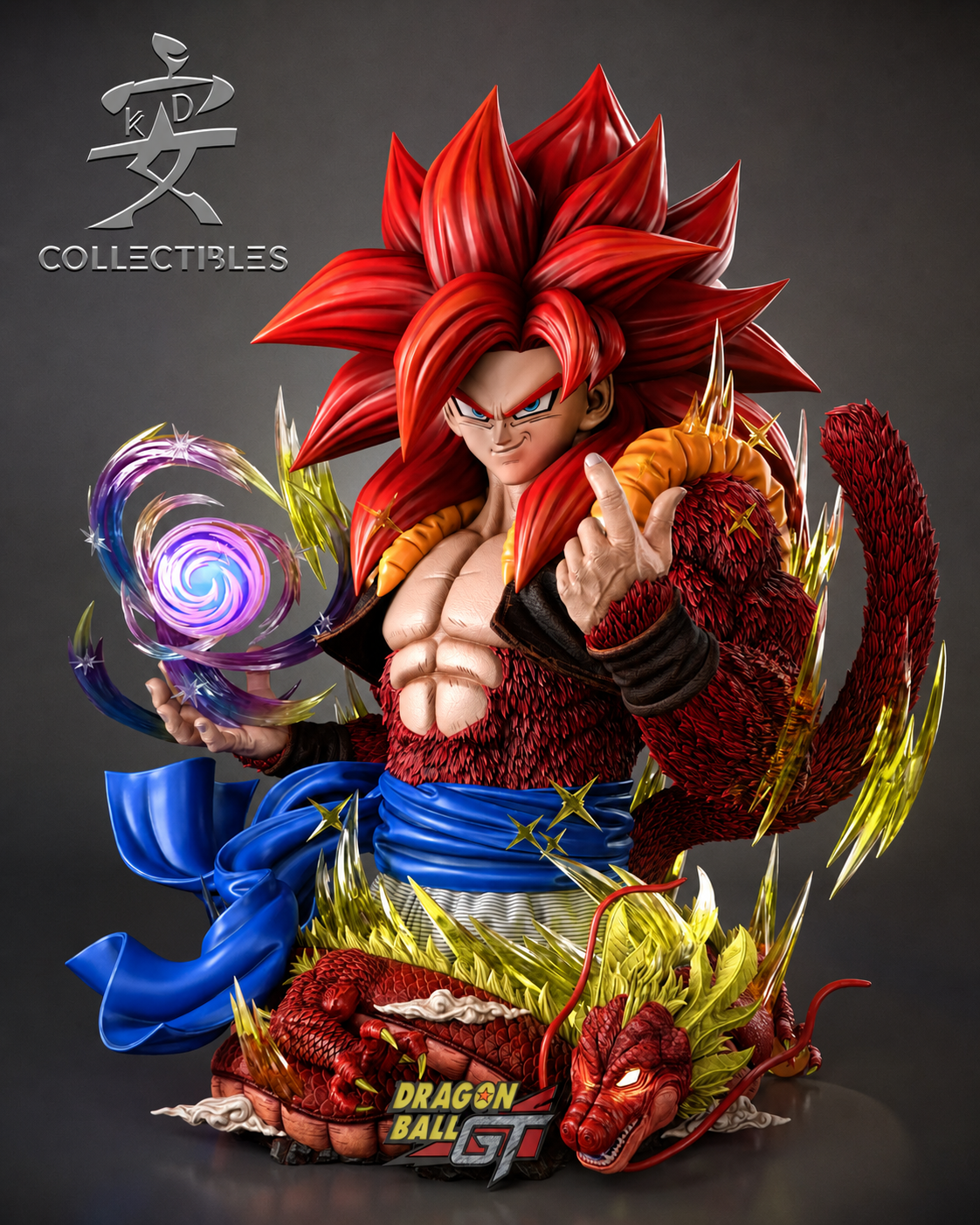 KD Collectibles (KDC Studio) - Gogeta 1/1 Bust Dragon Ball