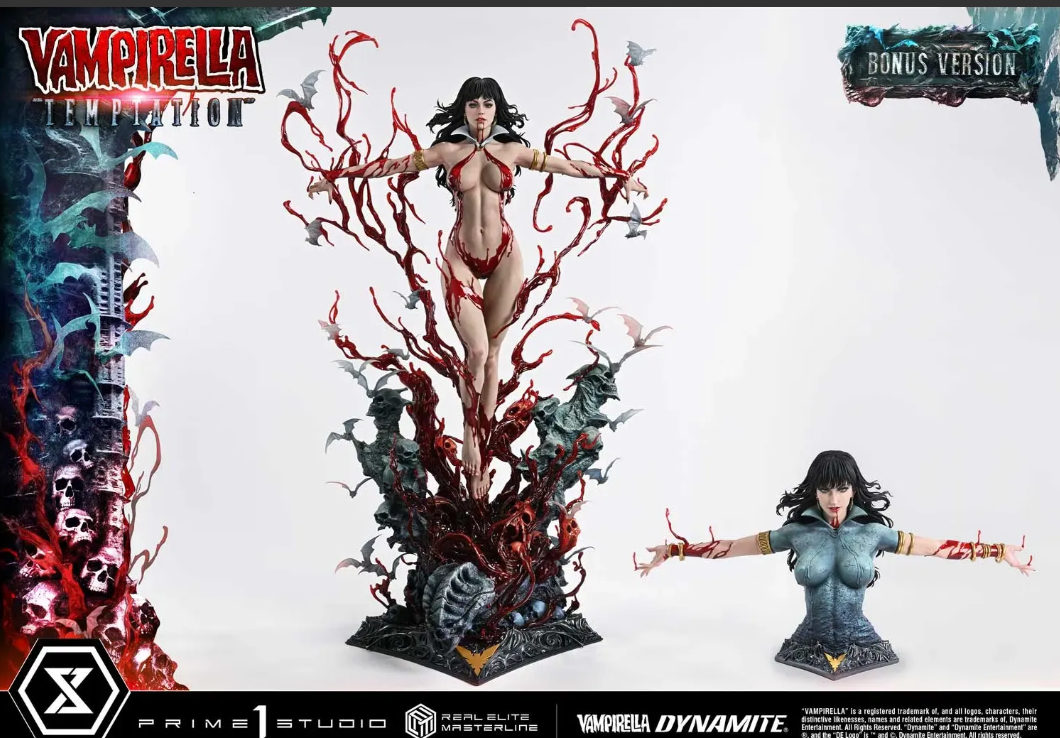 Prime 1 Studio - 1/3 Real Elite Masterline Vampirella Vampirella "Temptation"  (Licensed) - Image 5
