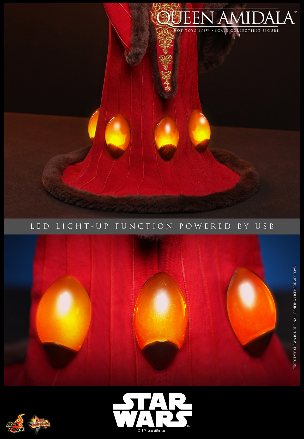 Hottoys - Star Wars: The Phantom Menace Queen Amidala 1/6th scale Collectible Figure MMS883 (Licensed) - Image 18