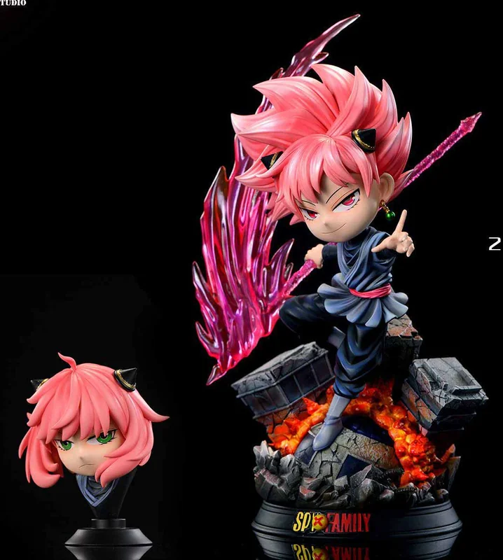 Biubiu Studio - Anya Cosplay Dragon Ball Goku Black Spy x Family - Image 4
