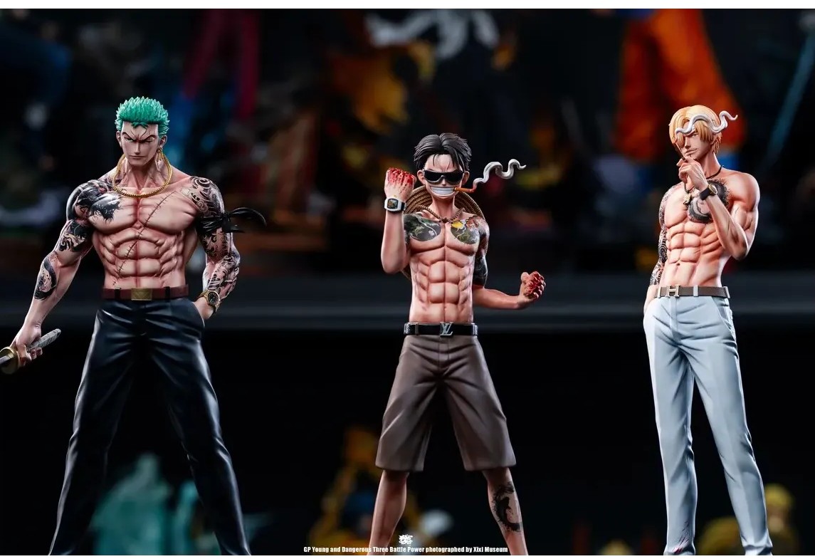 GP Studio- One Piece Luffy, Sanji and Zoro