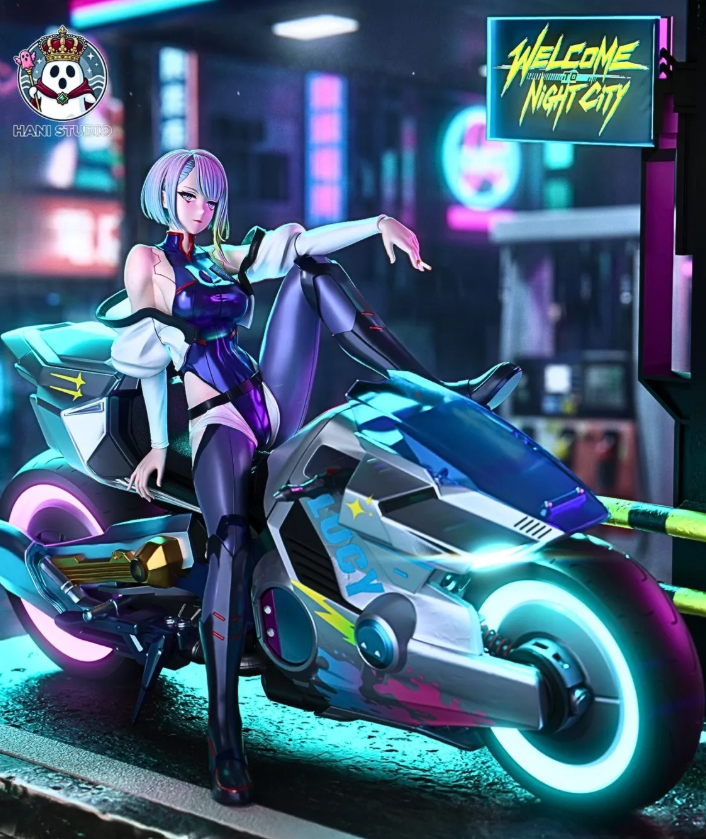 Ha Ni Studio - Lucyna Kushinada Cyberpunk: Edgerunners