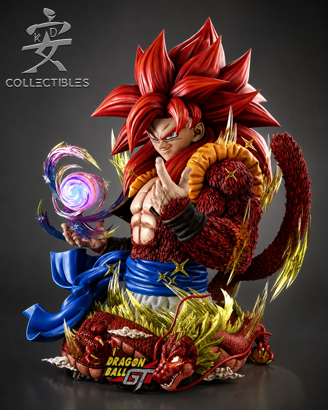 KD Collectibles (KDC Studio) - Gogeta 1/1 Bust Dragon Ball - Image 2
