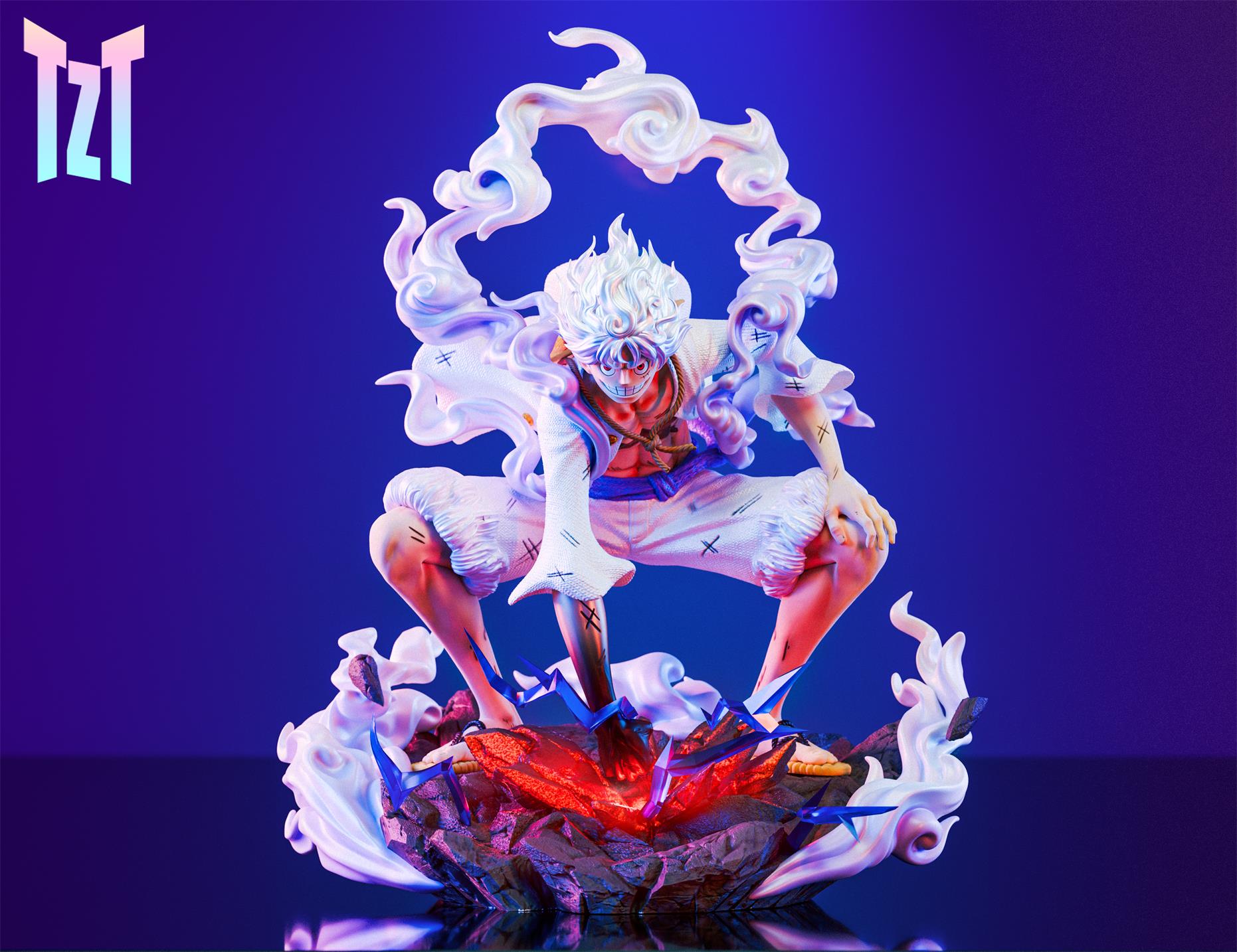 TZT Studio - One Piece Large Scale Series Second Gear Explosion Nika Luffy - Image 2