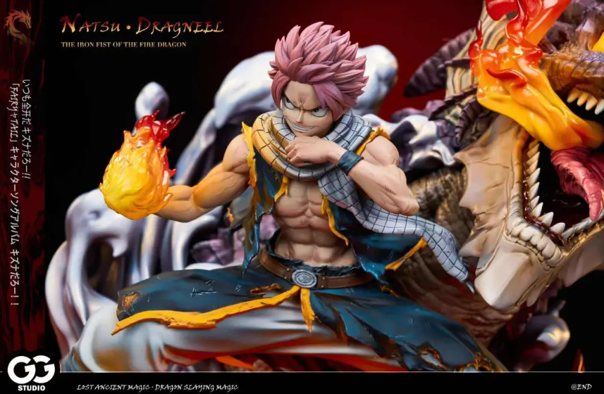GuGu Studio - Anime Male Protagonist Statue 01 Natsu Dragneel Fairy Tail - Image 3