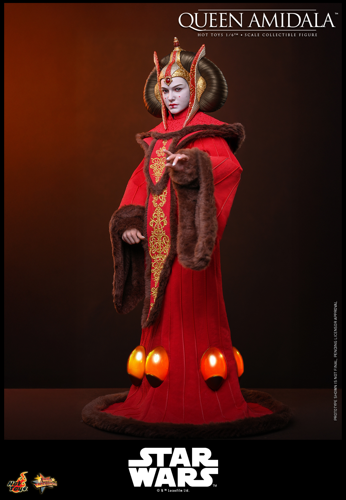 Hottoys - Star Wars: The Phantom Menace Queen Amidala 1/6th scale Collectible Figure MMS883 (Licensed) - Image 20