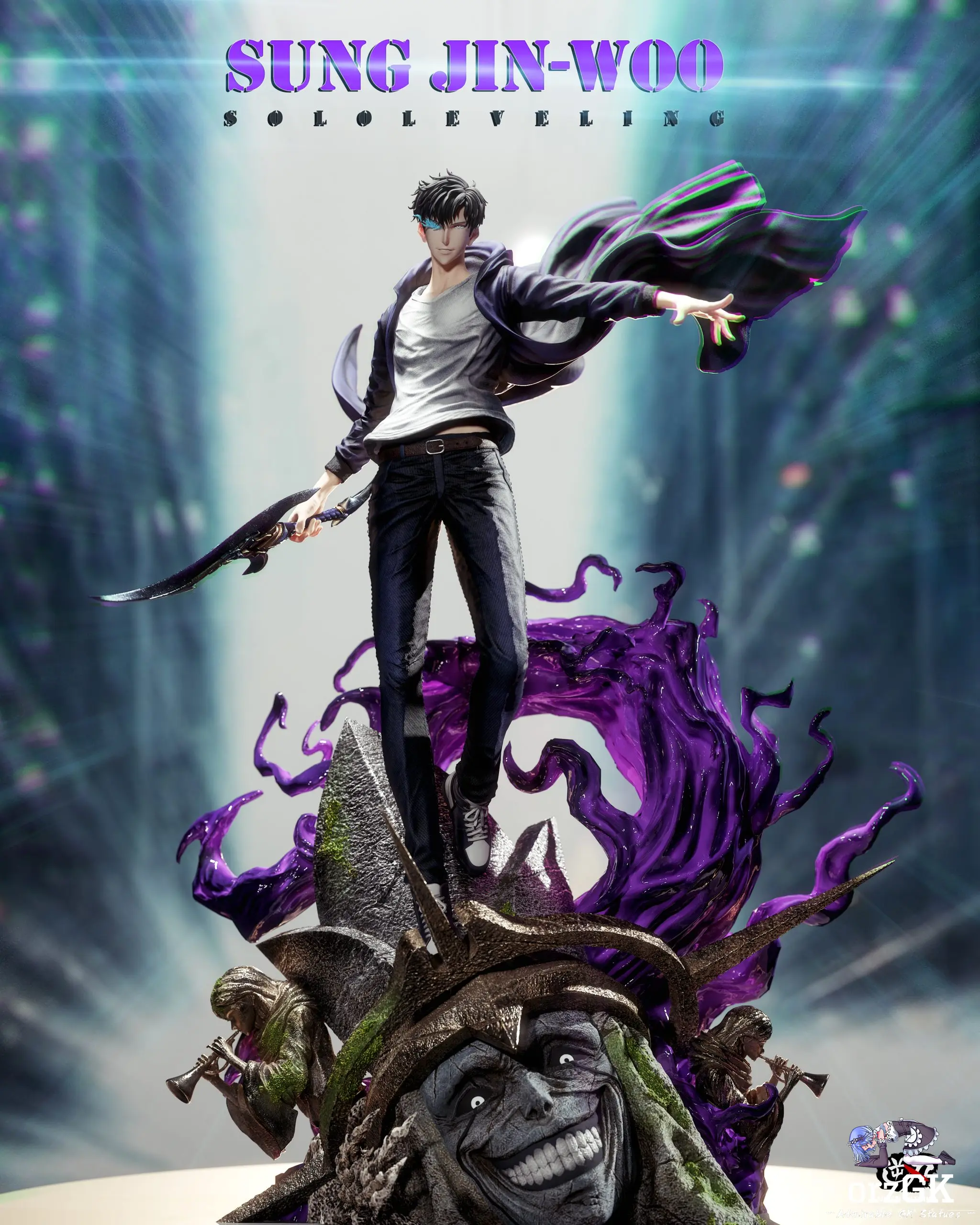 NiRen Studio - Monarch of Shadows Sung Jin Woo Solo Leveling - Image 2