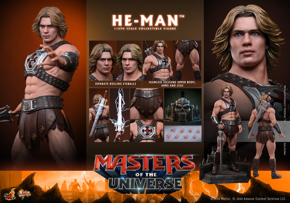 Hottoys - Masters of the Universe He-Man 1/6th scale Collectible Figure MMS888 (Licensed) - Image 23