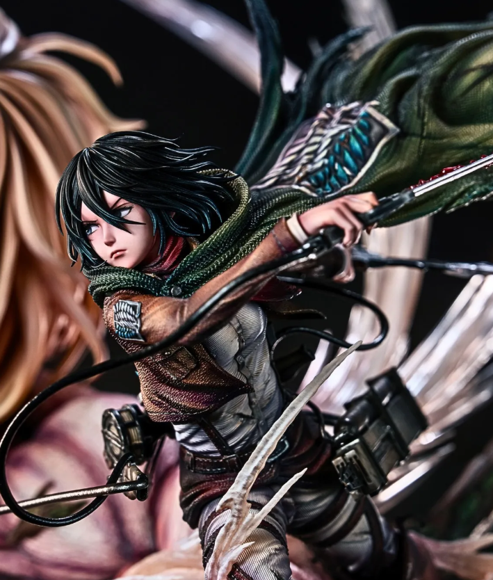 Hertz Studio - Attack Titan X Female Titan X Mikasa Ackerman - Image 4