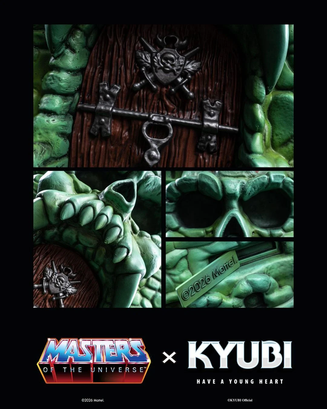 KYUBI Studio - Masters of the Universe: Castle Grayskull Collectible Charging Statue (Licensed) - Image 7