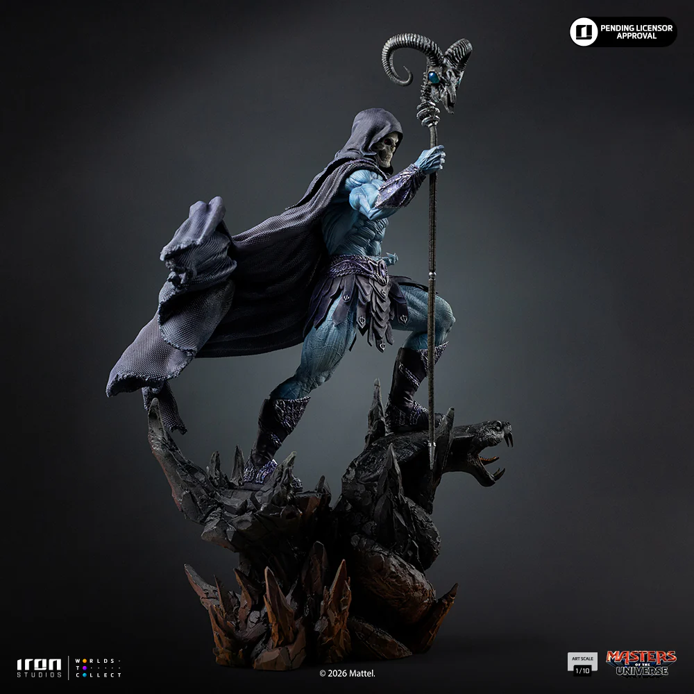 Iron Studio - Masters of the Universe (2026) - Skeletor Art Scale 1/10 Statue HEMAN141726-10 (Licensed) - Image 3