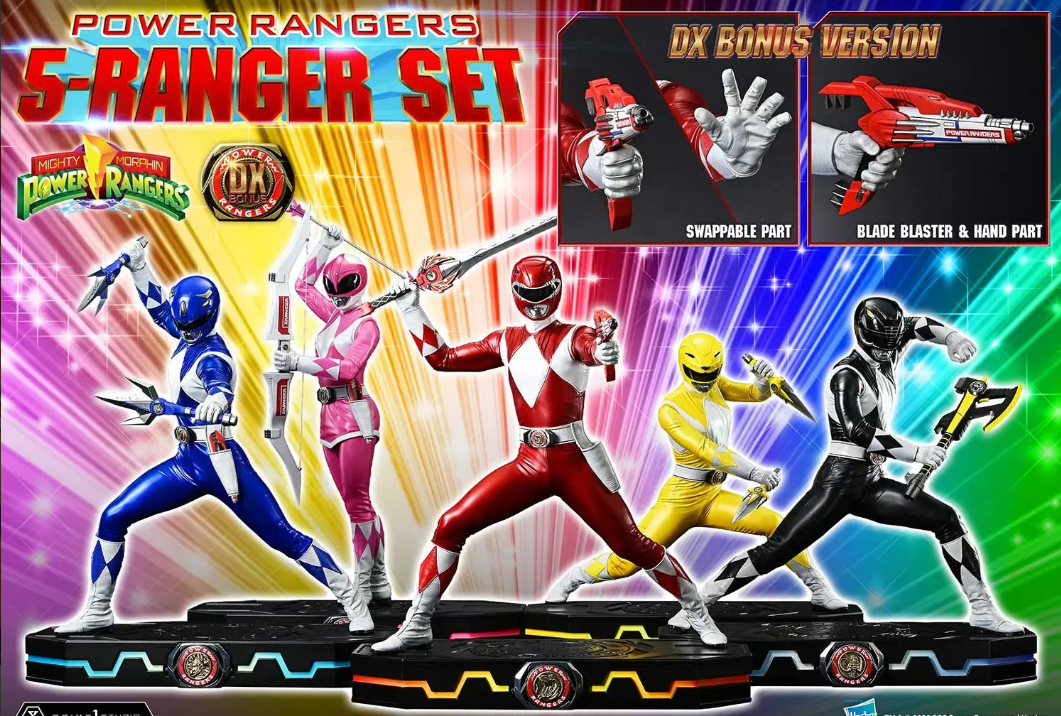 Prime 1 Studio - Premium Masterline Mighty Morphin  Power Rangers Red Ranger (Licensed) - Image 3