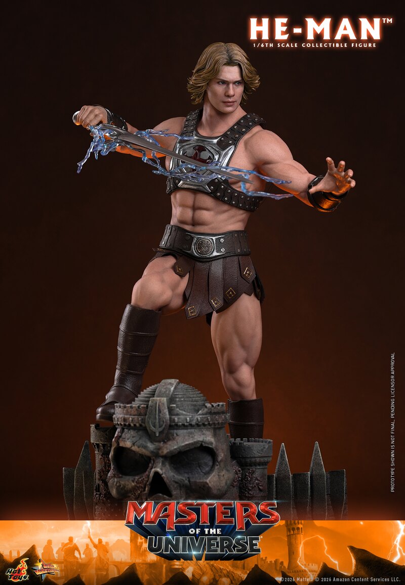Hottoys - Masters of the Universe He-Man 1/6th scale Collectible Figure MMS888 (Licensed) - Image 8