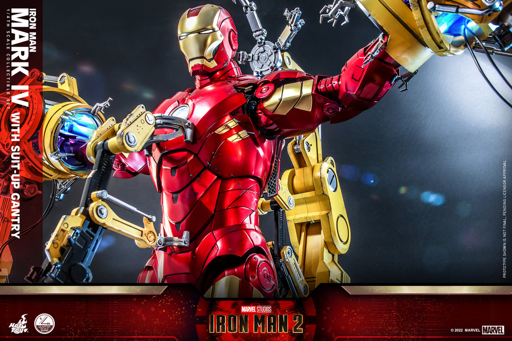 Hot Toys - Iron Man Mark IV with Suit-Up Gantry - Image 10