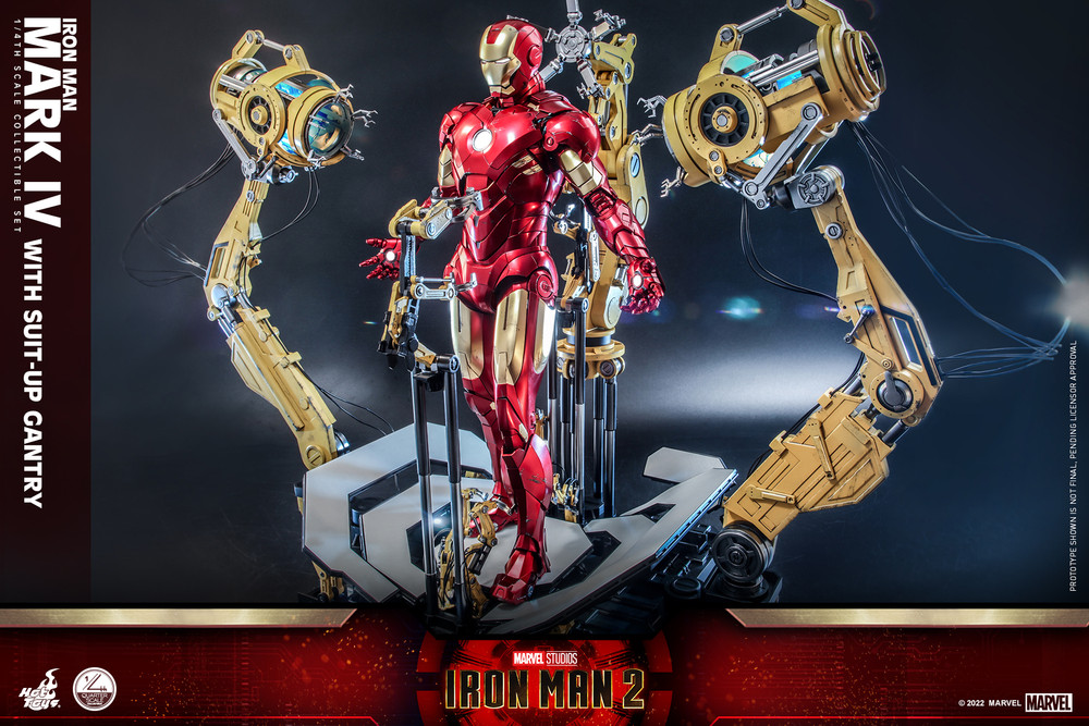 Hot Toys - Iron Man Mark IV with Suit-Up Gantry - Image 3