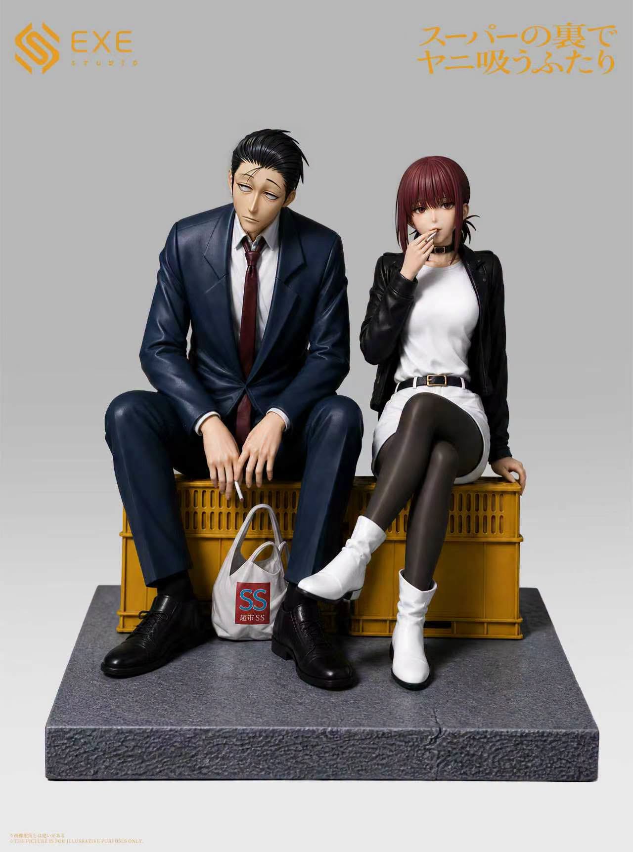 EXE Studio - Sasaki X Yamada Smoking Behind the Supermarket with You - Image 2