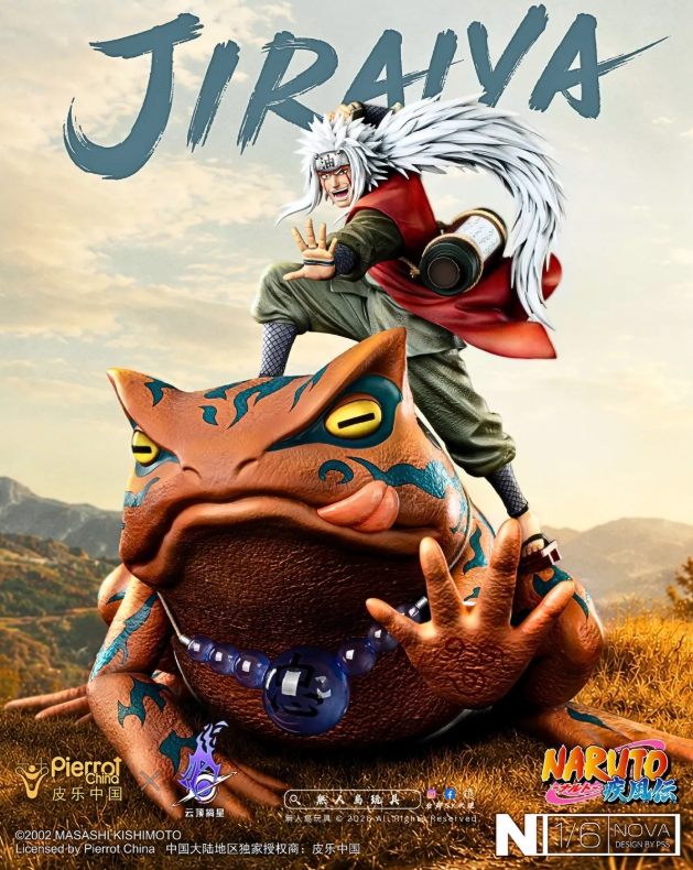 Pickstar Studio - NOVA Series Naruto Jiraiya 1/6 Statue (Licensed) - Image 2