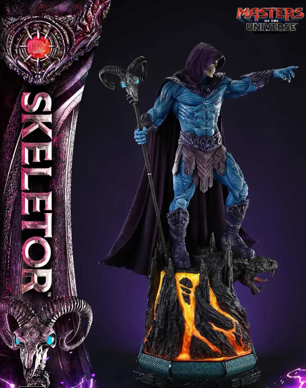 Prime 1 Studio - Real Elite Masterline Masters of the Universe (2026 Film) Skeletor  (Licensed) - Image 7