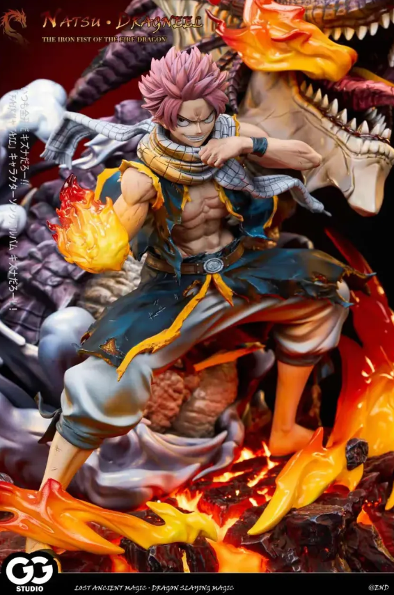 GuGu Studio - Anime Male Protagonist Statue 01 Natsu Dragneel Fairy Tail - Image 4