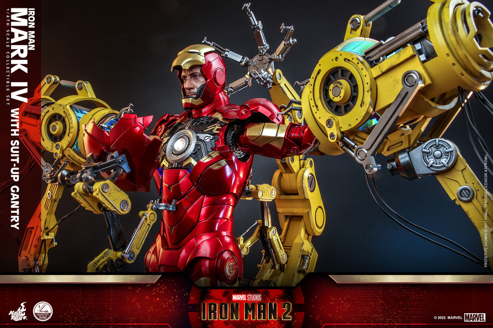 Hot Toys - Iron Man Mark IV with Suit-Up Gantry - Image 11