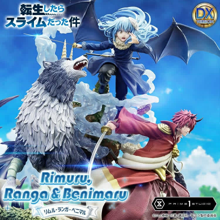 Prime 1 Studio - Concept Masterline That Time I Got Reincarnated as a Slime Rimuru, Ranga & Benimaru CMTSR-01 CMTSR-01DX CMTSR-01DXS (Licensed)