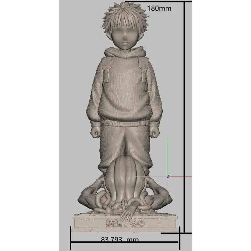 DEEP Studio - Yuta Okkotsu X Rika Orimoto Childhood Car Accident Jujutsu Kaisen - Image 5