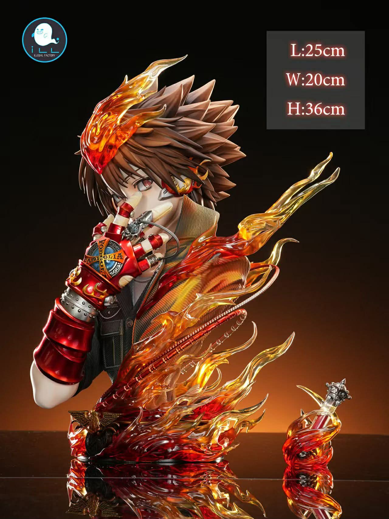 ILLegal Factory Studio - Hot Blood Soul 020 Tsunayoshi Sawada Bust Katekyo Hitman Reborn