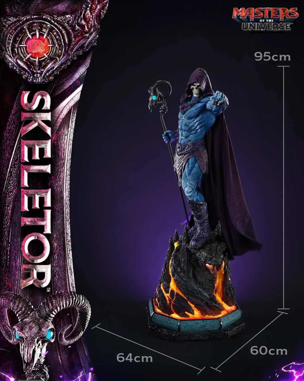 Prime 1 Studio - Real Elite Masterline Masters of the Universe (2026 Film) Skeletor  (Licensed) - Image 4