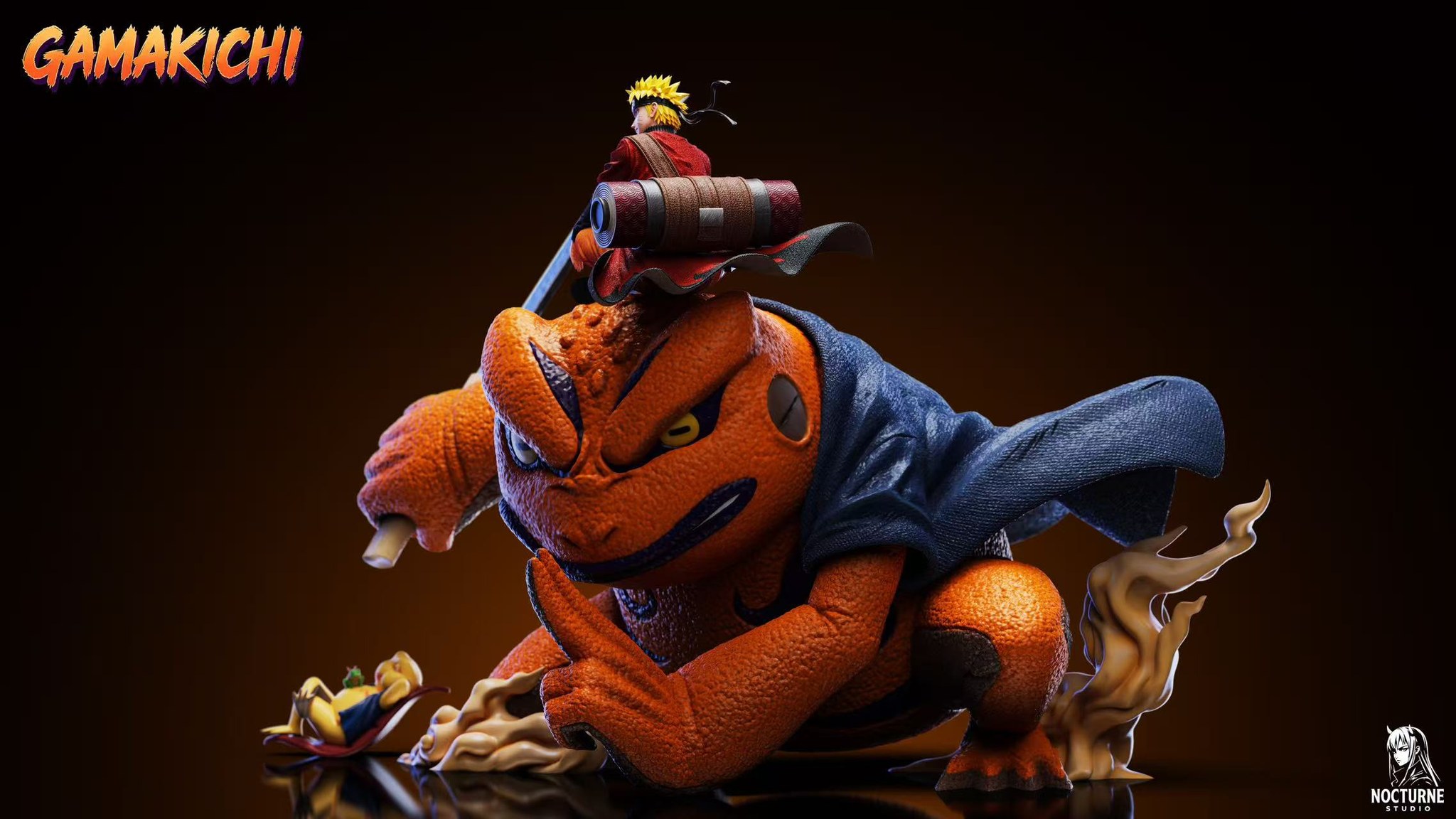Nocturne Studio x ICE Studio- Naruto Gamakichi - Image 9