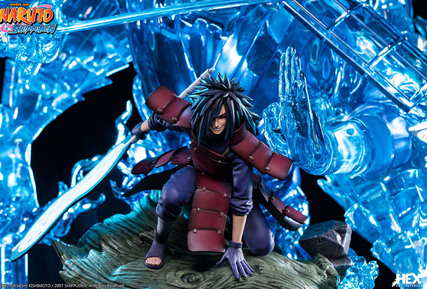 HEX Collectibles - Naruto Shippuden Uchiha Madara 1/8 Statue (Licensed)